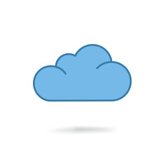 cloud modern icon