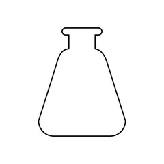 Flask chemistry glass