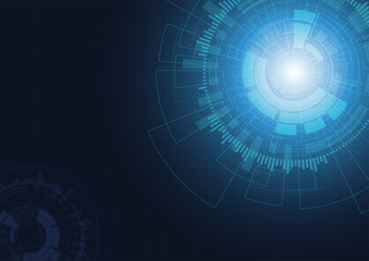 Abstract Technology Background