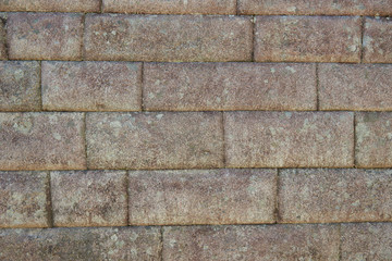 Stone brick wall