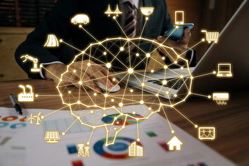 AI (artificial intelligence) concept.