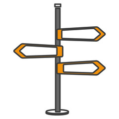 traffic signal arrows icon