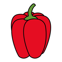 pepper fresh isolated icon