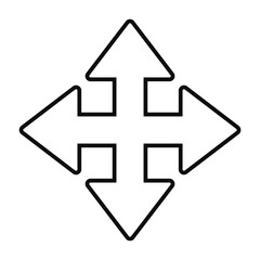 Arrow pointer symbol