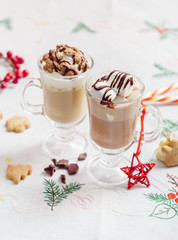 hot chocolate with marshmallow