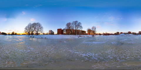 Зимний пейзаж - Санкт-Петербург