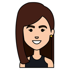 beautiful woman avatar character