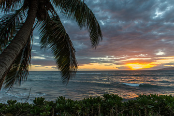 マアラエアの日没
