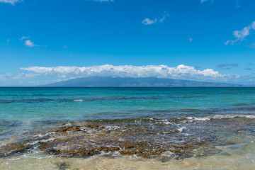 マウイ島ホノコワイのビーチ