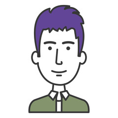 young man avatar character