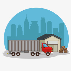 freight transportation and delivery logistic