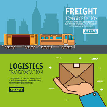 freight transportation and delivery logistic
