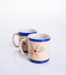 cup or ceramic mug on the background.