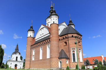 Monastic complex with defensive features from 16th and 17th century, Podlasie region, Suprasl, Poland