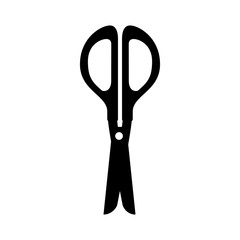 scissor cut isolated icon
