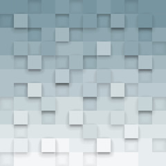 Geometric background with 3d cubes