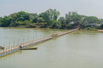Bamboo bridge