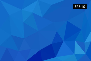 Fototapeta premium Abstract geometric background, vector from polygons, triangle, vector illustration, vector pattern, triangular template, geometric sample