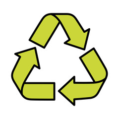 recycle sign icon