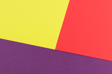 Colourful paper background red yellow and violet colors
