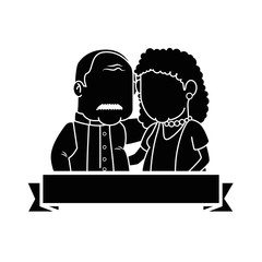 couple of grandparents icon