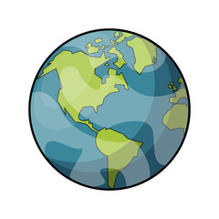 planet earth icon image