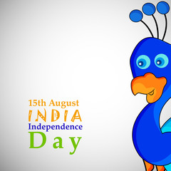 illustration of India Independence Day Background