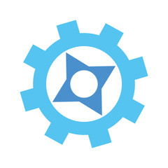 Gear machinery piece