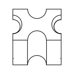 Puzzle piece symbol