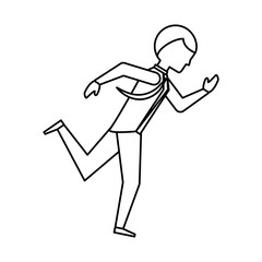 Executive businessman cartoon