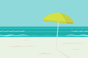 Summer beach calmful graphic background
