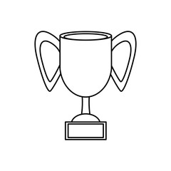 Trophy cup symbol