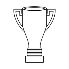 Trophy cup symbol