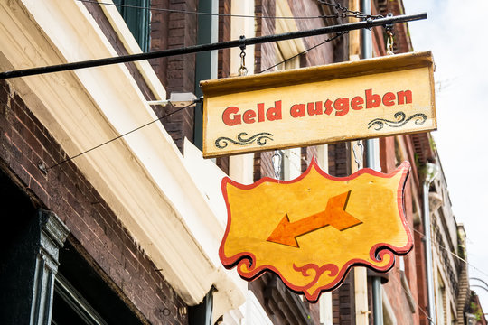 Schild 258 - Geld ausgeben