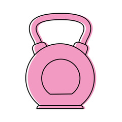kettlebell weight lifting icon image