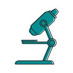 microscope sideview icon image