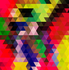  
Abstract polygon triangle background for design illustration