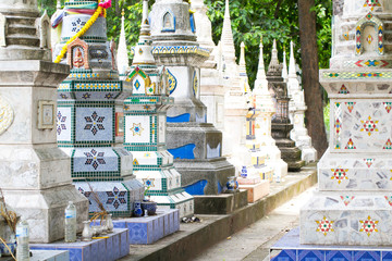 Fototapeta na wymiar thai style of graveyard