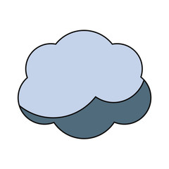 Cloud computing symbol