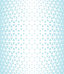 geometric halftone gradient triangle seamless vector pattern