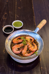 Steamed Shrimp with vermicelli
