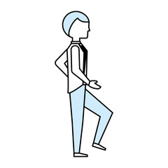 Executive businessman cartoon