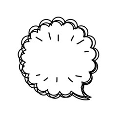 speech bubble isolated icon vector illustration design