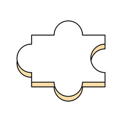 Puzzle piece symbol