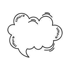 speech bubble isolated icon vector illustration design