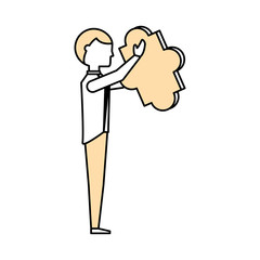 Executive businessman cartoon