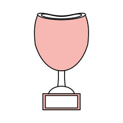 Trophy cup symbol