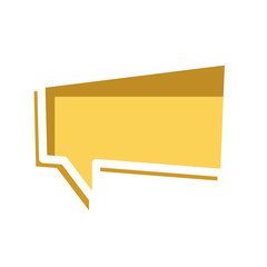 speech bubble isolated icon vector illustration design