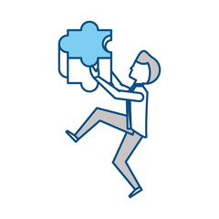 Executive businessman cartoon