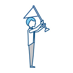 Executive businessman cartoon